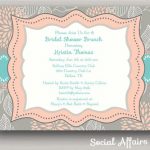 Printable Bridal Brunch Invitations