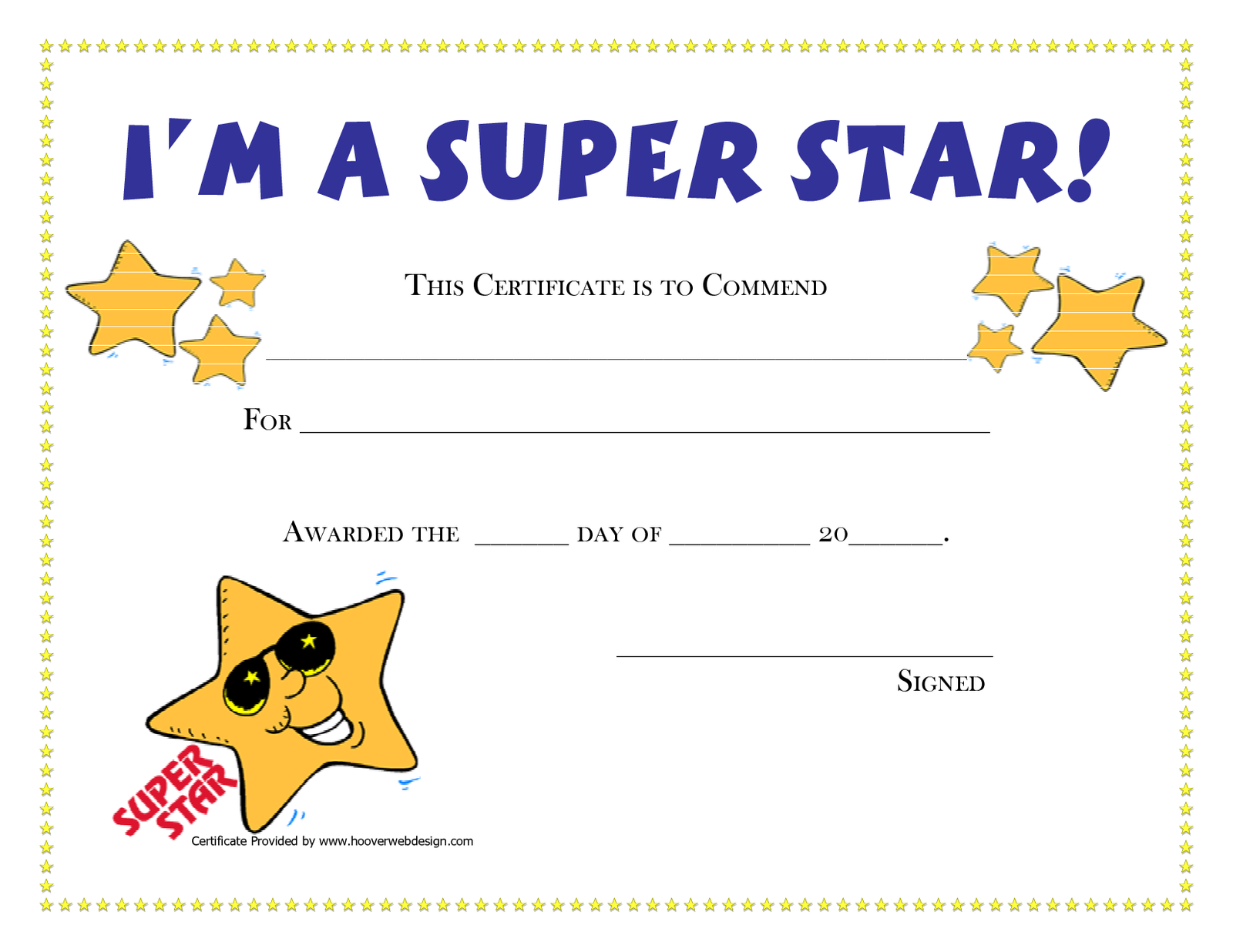 Free Printable Certificate Border Templates