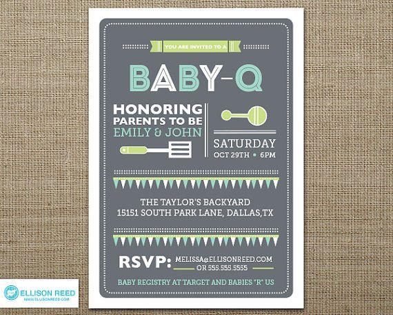Free Printable Coed Baby Shower Invitations