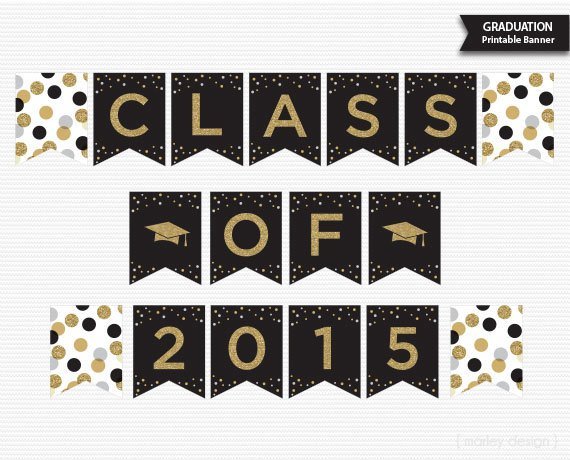 Free Printable Graduation Banners 2015