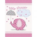 Free Printable Elephant Baby Shower Invitations