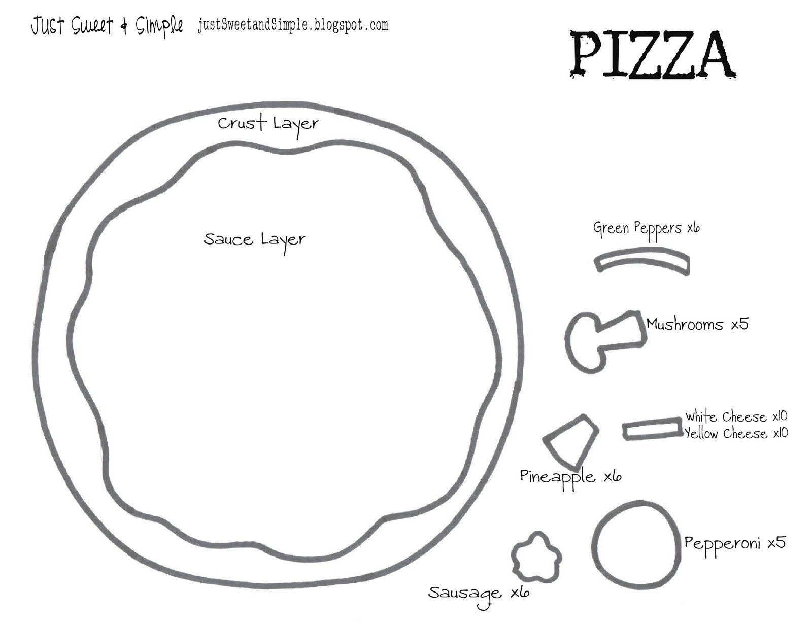 Free Printable Pizza Party Invitation Templates