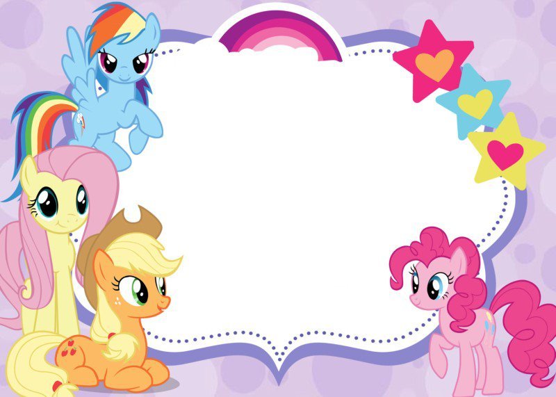 Free Printable Pony Birthday Party Invitations