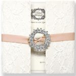 Lace Wedding Invitations Free Printable