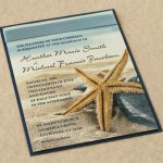 Starfish Invitation Templates