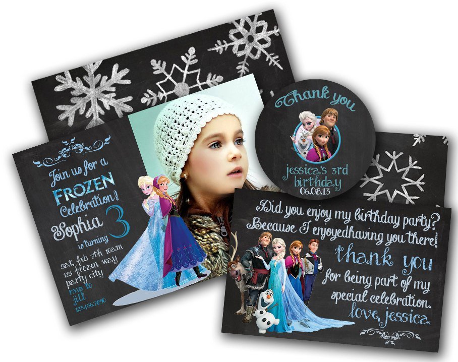 Frozen Birthday Party Invitation Sayings
