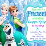 Frozen Fever Invitation Templates