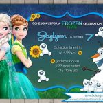 Frozen Fever Personalized Invitations