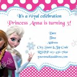 Frozen Invitation Ideas