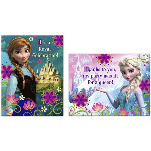 Frozen Party Invitations