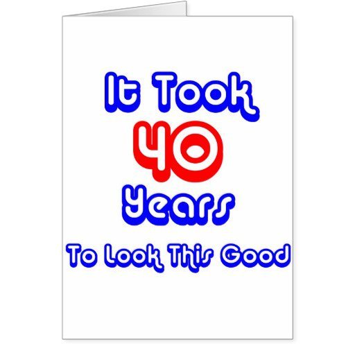 Fun 40th Birthday Party Invitations
