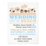 Fun Beach Wedding Invitations