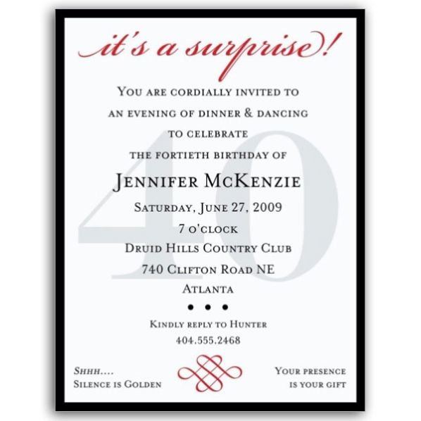 Fun Party Invitation Wording Samples