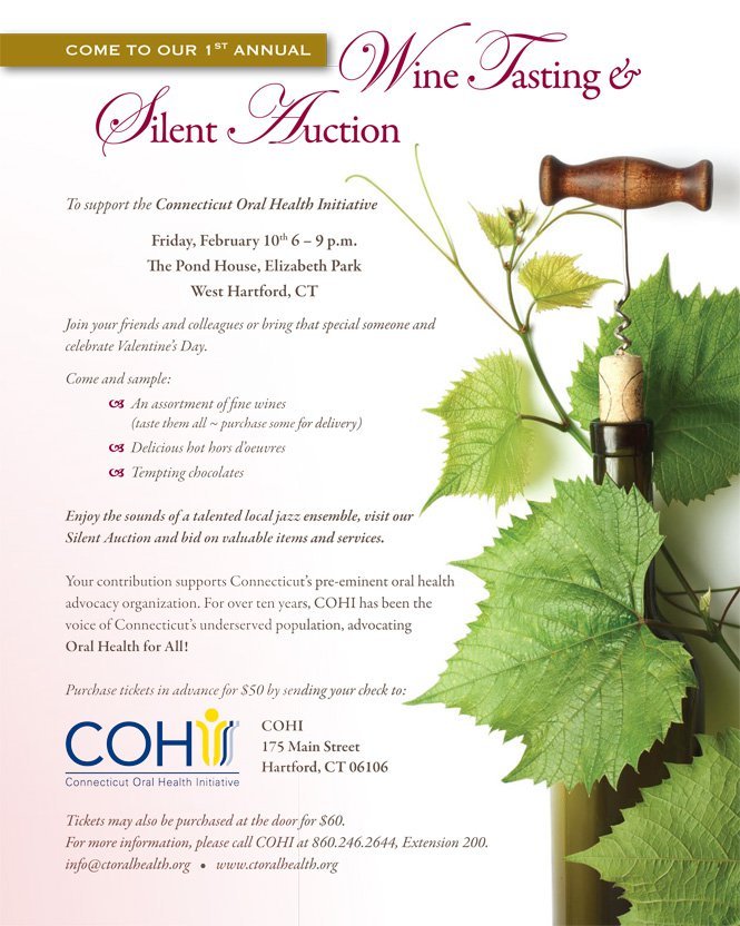 Fundraiser Invitation Wording Silent Auction