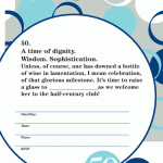 Funny 50th Birthday Invitations Templates