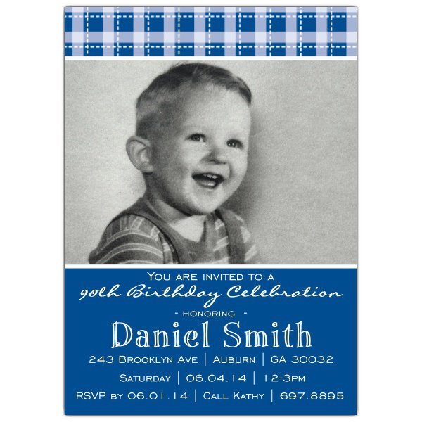 Funny 90th Birthday Invitations