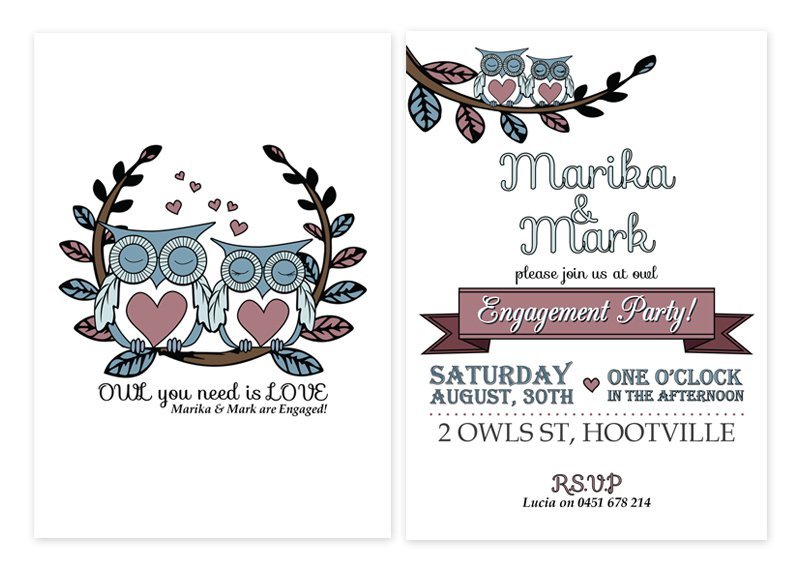 Funny Engagement Invitations Australia