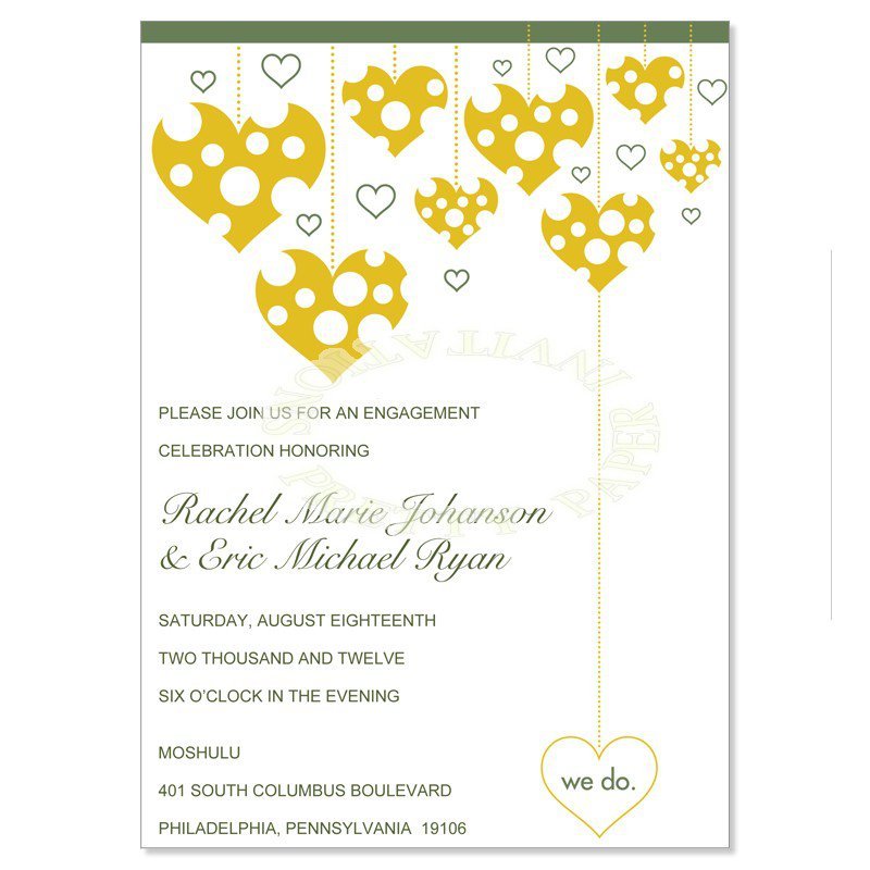 Funny Engagement Party Invitations