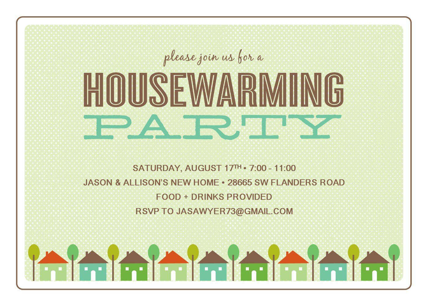 Funny House Warming Party Invitation