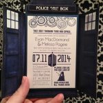 Gallifreyan Wedding Invitations