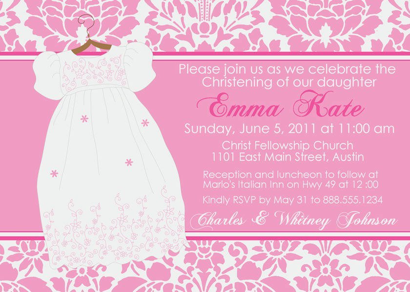 Girl First Communion Invitation Cards