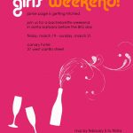 Girls Weekend Invitations