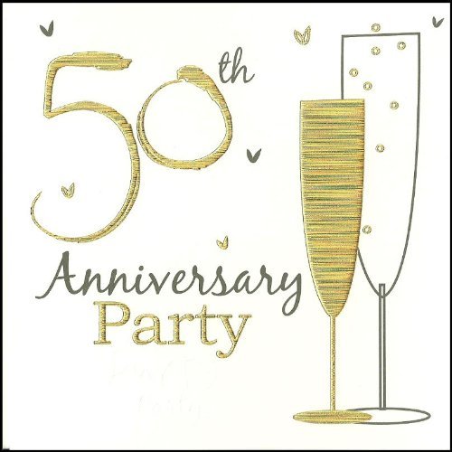 Golden Anniversary Invitations