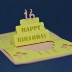 Graduation Cap Pop Up Invitations
