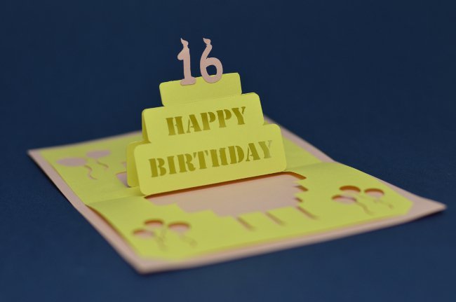 Graduation Cap Pop Up Invitations