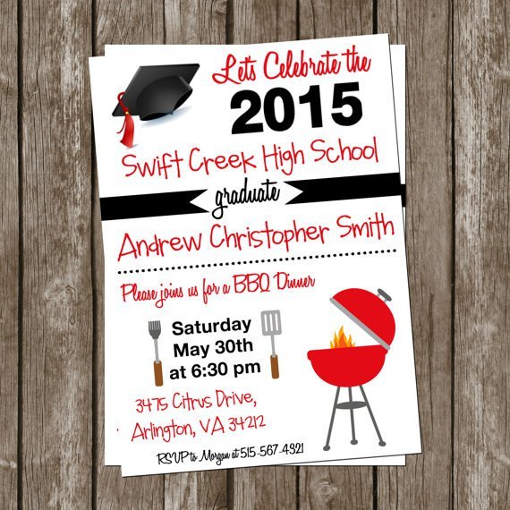 Graduation Dinner Invitations