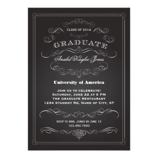 Graduation Invitations Templates