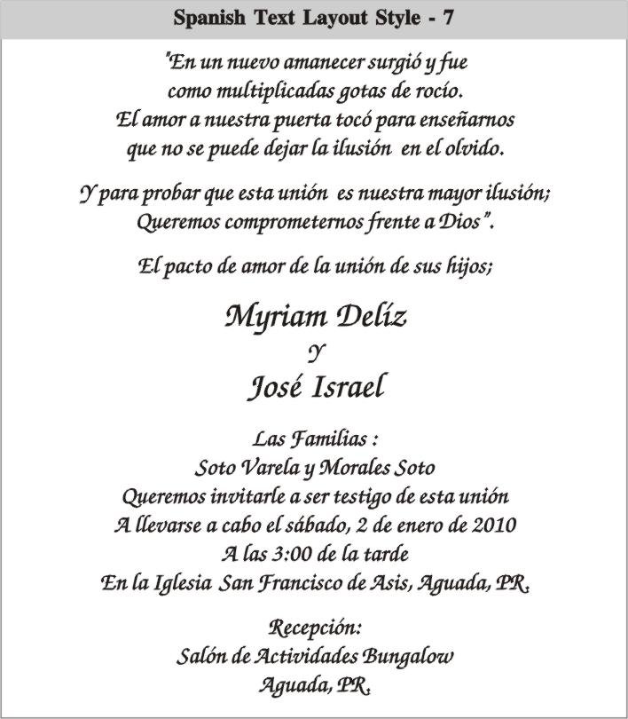 Graduation Invitations Wording In Spanish
