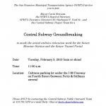 Groundbreaking Ceremony Invitation Sample
