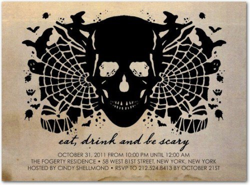 Halloween Invitation Ideas Pinterest
