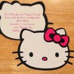 Hello Kitty Invitation Paper