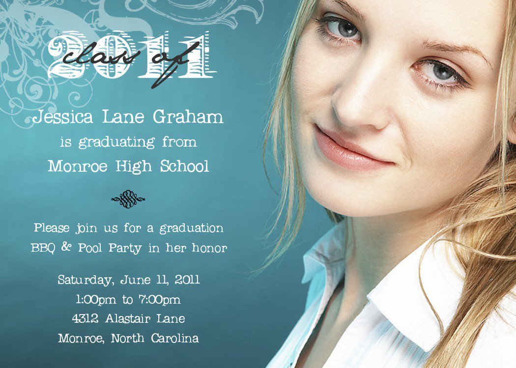 High School Graduation Invitations Sayings