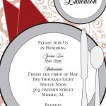 Holiday Lunch Invitation Sample