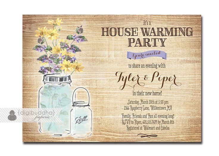 Housewarming Party Invitation Templates