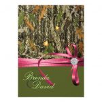 Hunting Camouflage Wedding Invitations