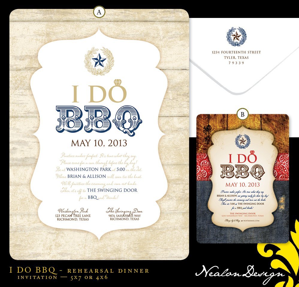 I Do Bbq Invitations