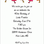 Funny Party Invitation Wording