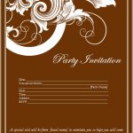Invitation Templates For Word
