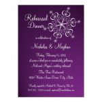 Invitations Purple Rehearsal