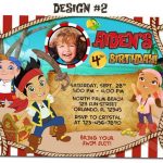 Jake The Pirate Birthday Invitations