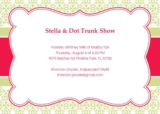 Jewelry Party Invitation Wording Ideas