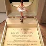 Kim Kardashian Weddings Invitations