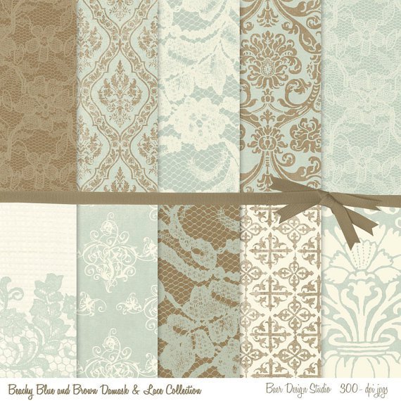 Lace Overlay Wedding Invitations