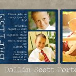 Mormon Baptism Invitation