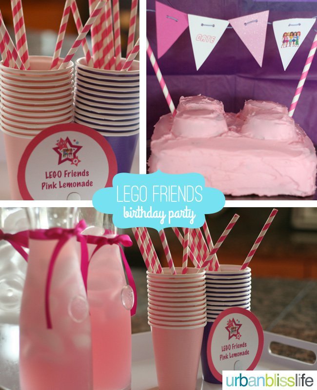 Lego Friends Birthday Party Printables