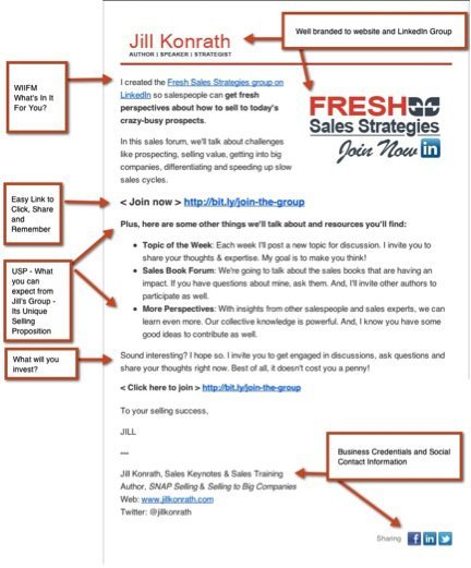 how to send an invitation message on linkedin